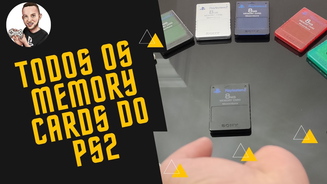 Todos os Memory Cards do PS2