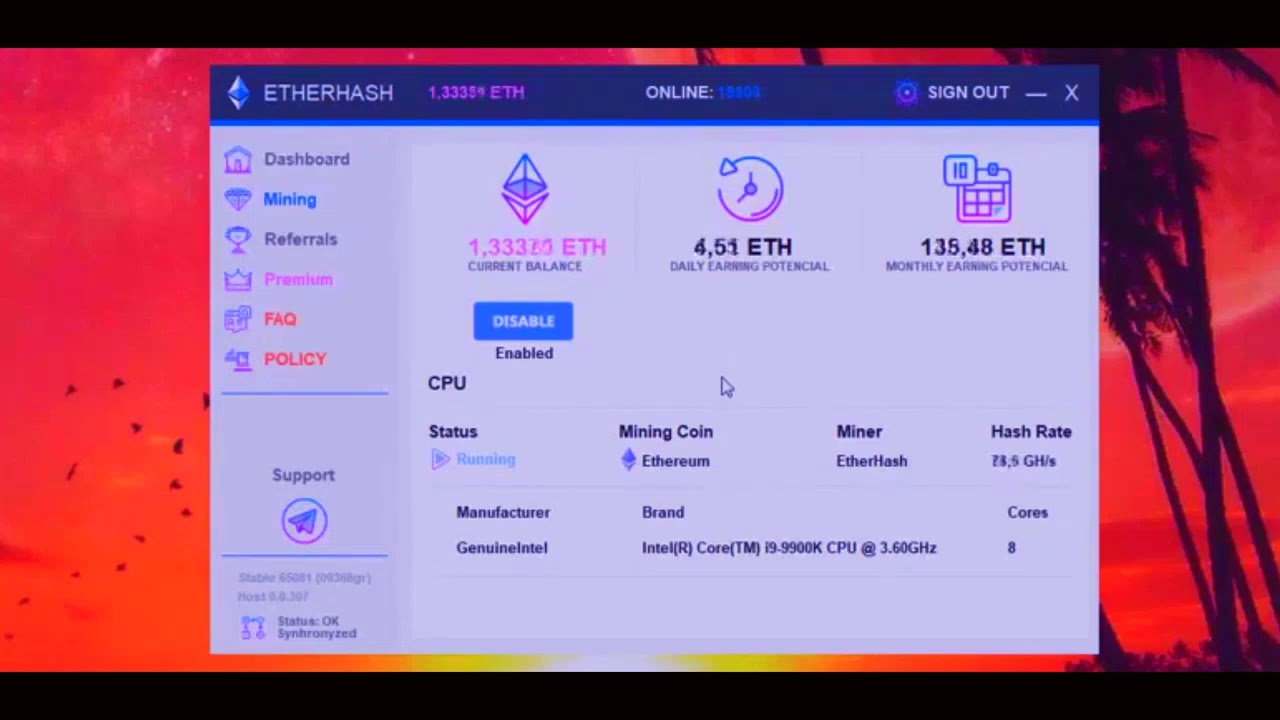 Get FREE Ethereum Miner bot 2.42 PER DAY in 2022 (Payment Proof)