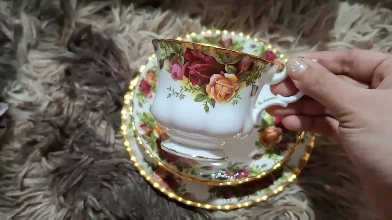 UNBOXING! Old Country Roses (OCR) Trio of Royal Albert! New addition to my Teacup Collection!