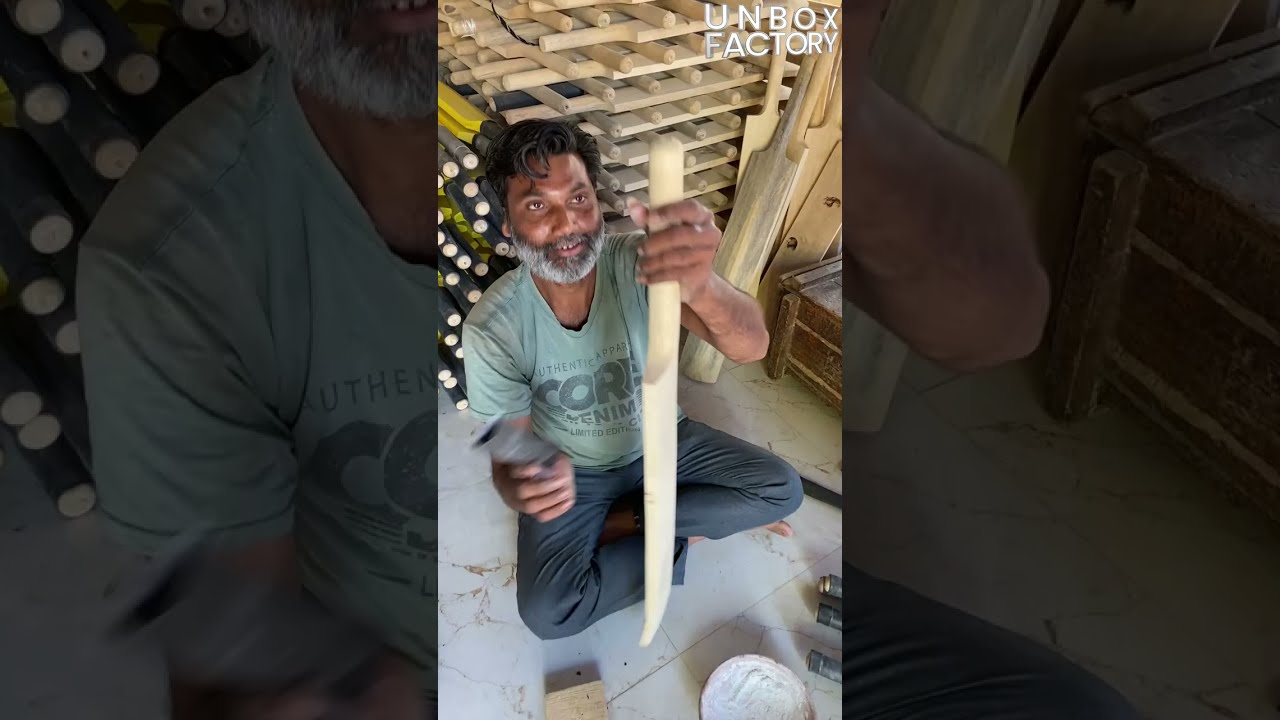 Unseen Cricket Bat Manufacturing 