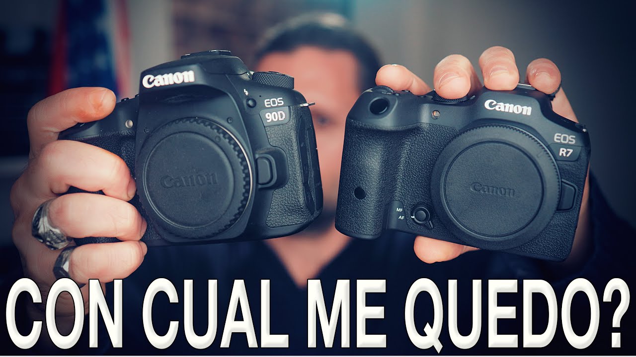 Canon 90D VS Canon R7 en Full HD, 4K y Camara Lenta