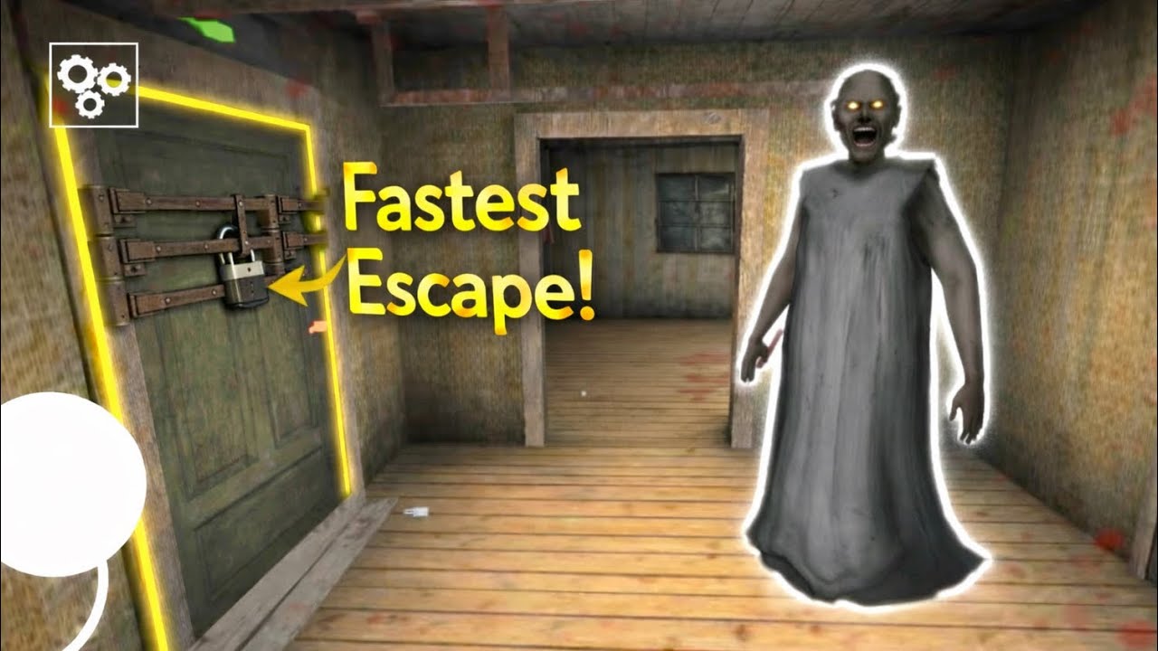 Granny Secret Exit Revealed 🔥 Fastest Way Out! #granny2 #granny #grannygame #granny3 