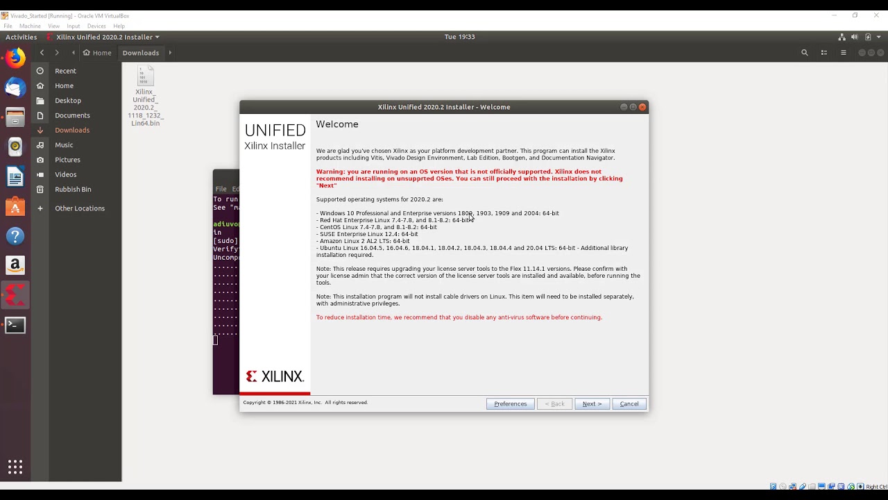 How to Install Vitis and Vivado - Version 2020.2