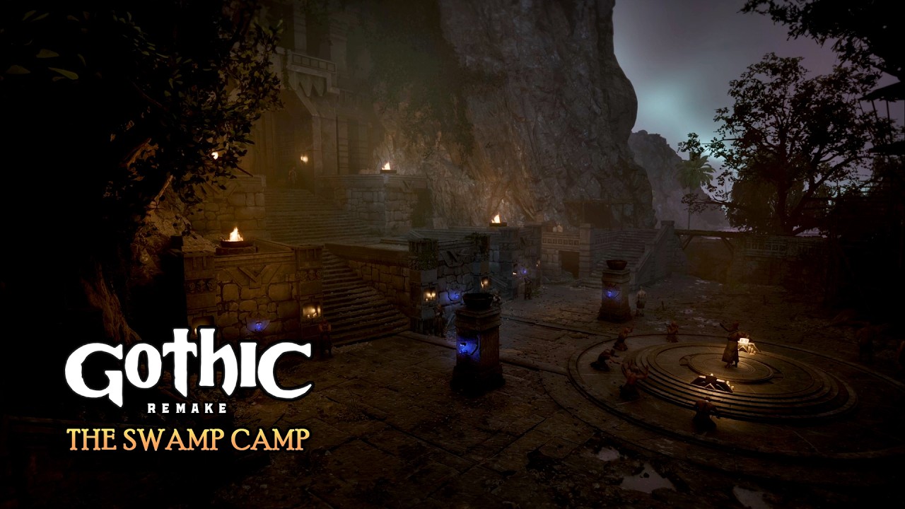 Gothic 1 Remake &ndash; Swamp Camp 🌿 | Relaxing Music & Ambience