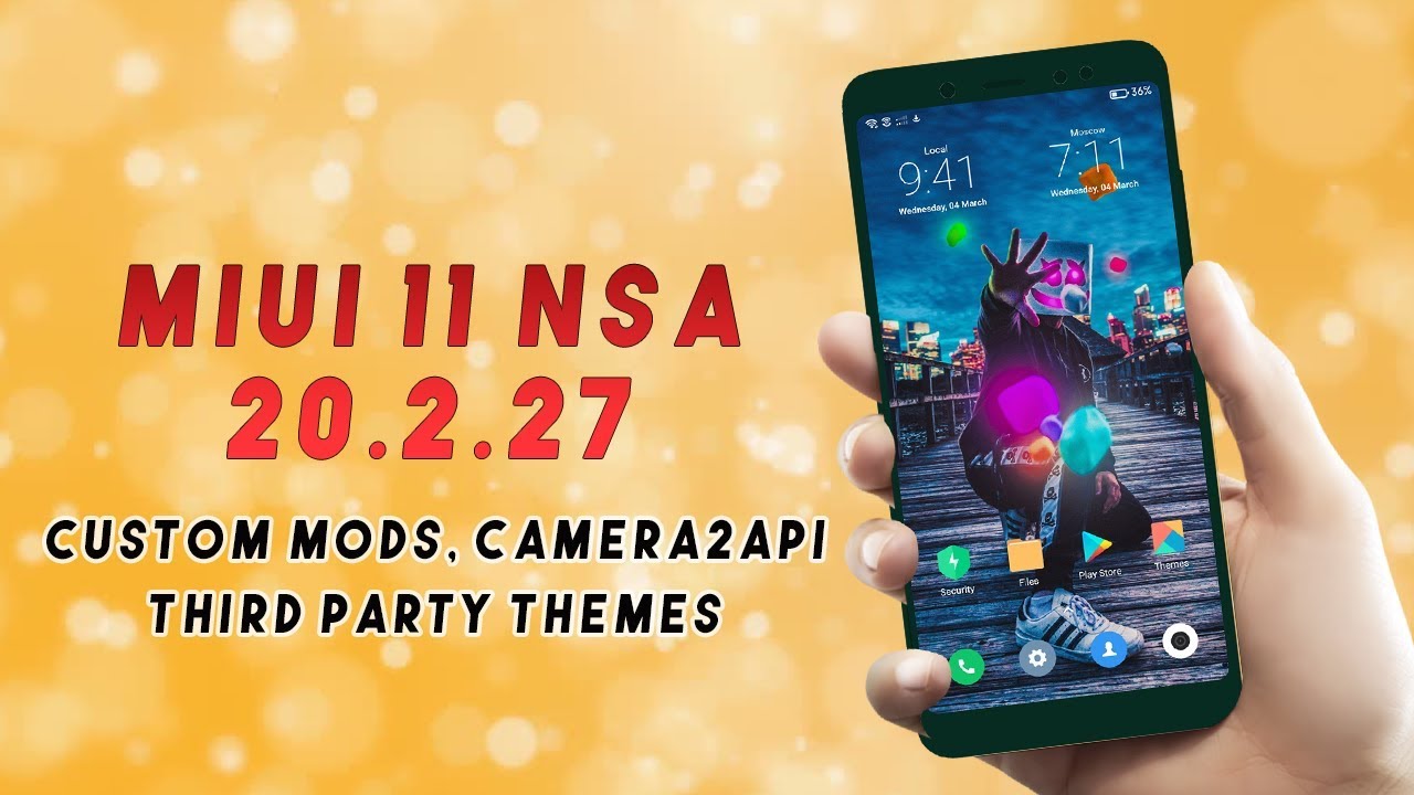 Enjoy Custom Mods with MIUI 11 NSA 20.2.27 for Redmi Note 5 Pro