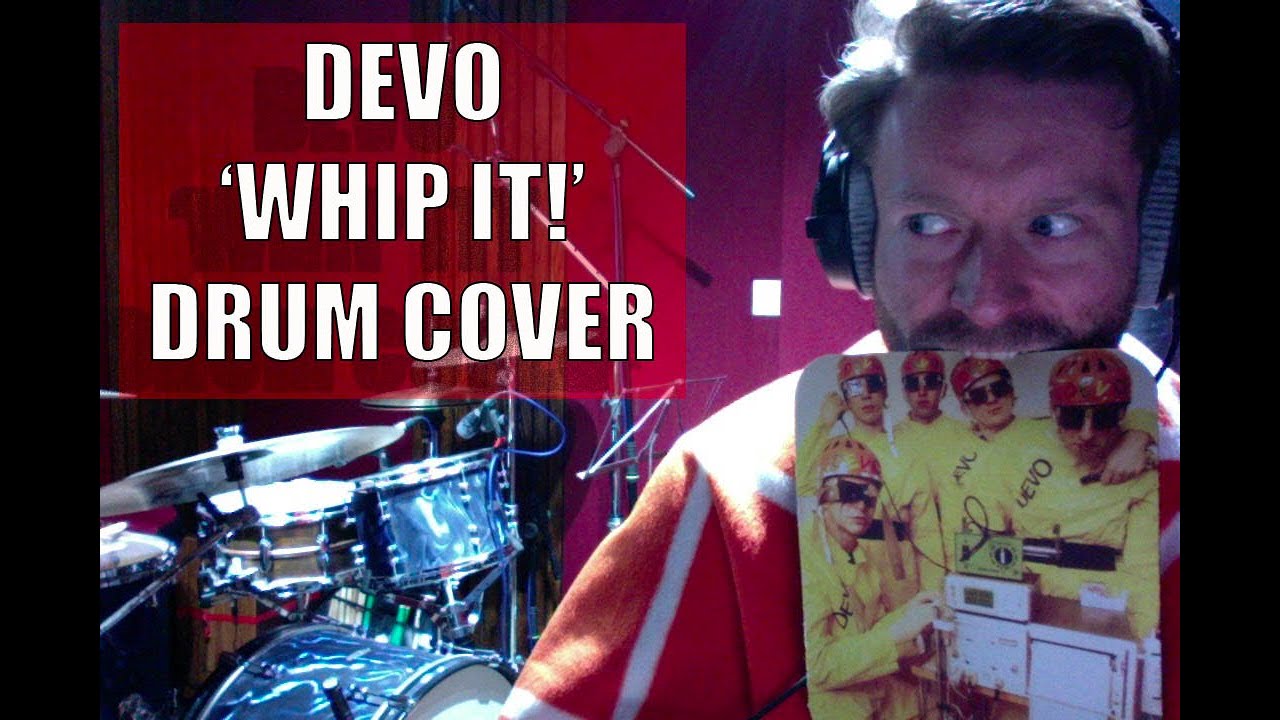 'Whip It' - DEVO - Drum Cover (Alan Myers)