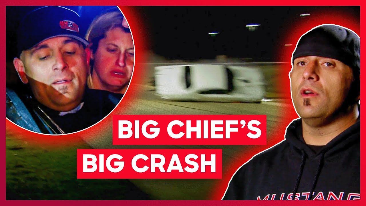 Big Chief Flips Over Fence In BRUTAL Crash! | Street Outlaws