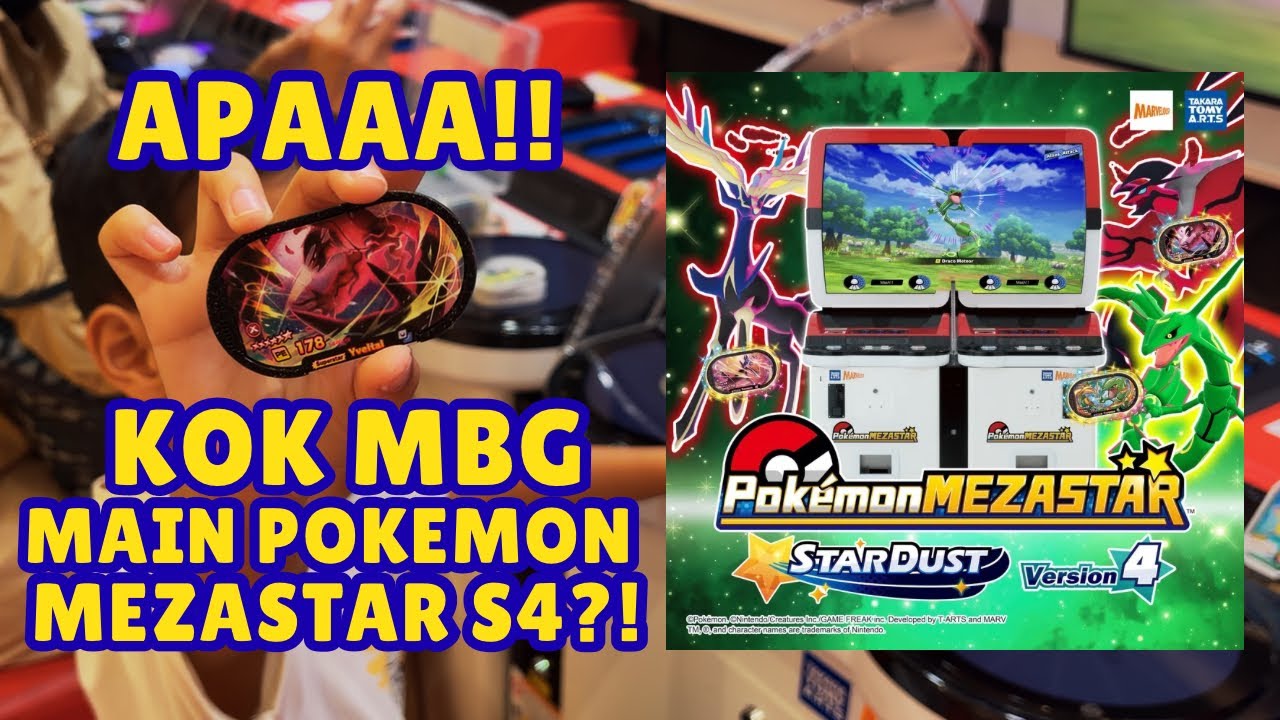 MBG PERTAMA MAIN POKEMON MEZASTAR SEASON 4!!!