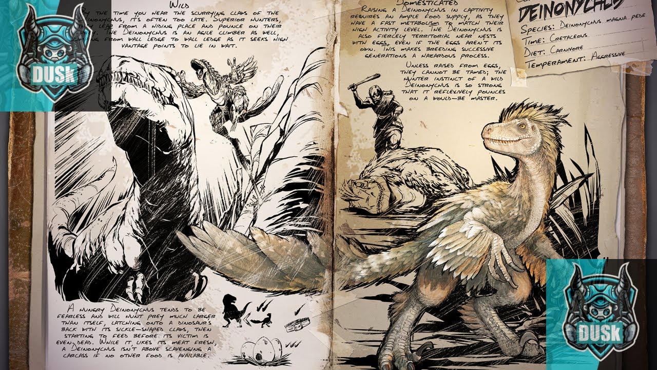 How to tame a Deinonychus on the new Ark Fjordur map