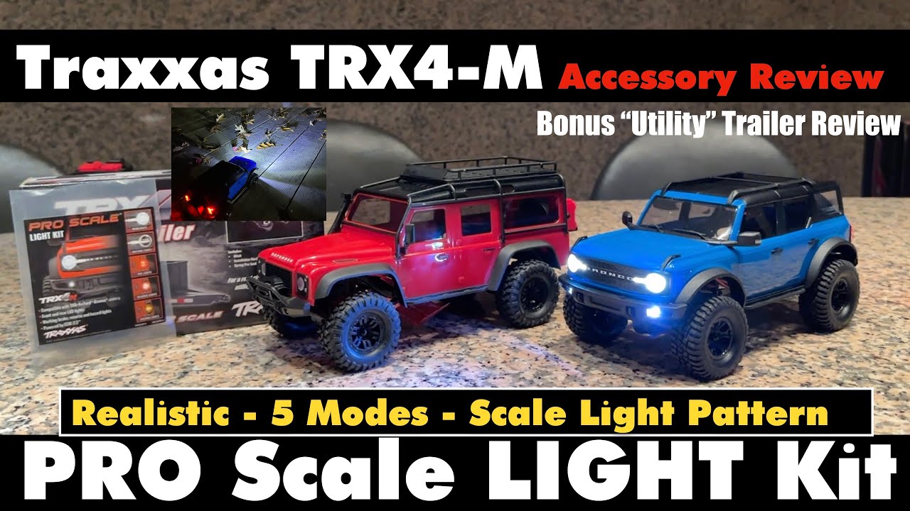 TRX4-M Pro Scale Light Kit REVIEW - Releasing Nov 11th - Bonus 
