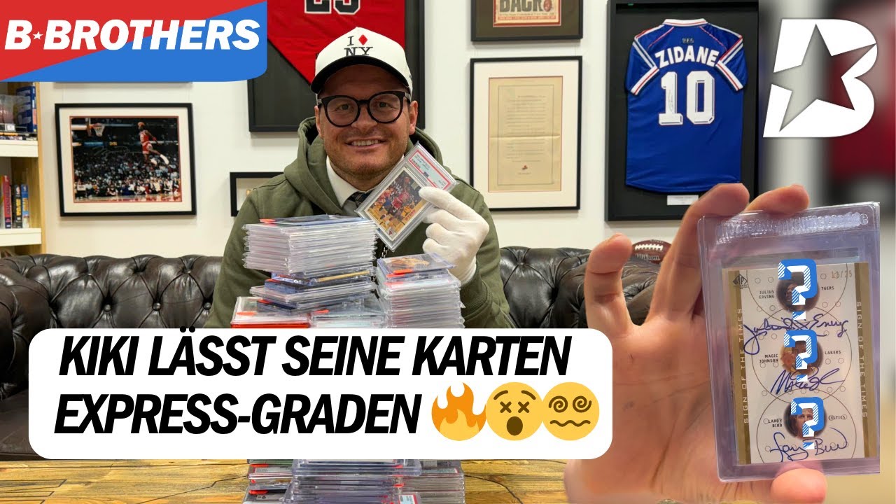 Kiki lässt seine Schätze graden 🔥😱🤯 - High End Karten vom feinsten im B-Brothers store🔥