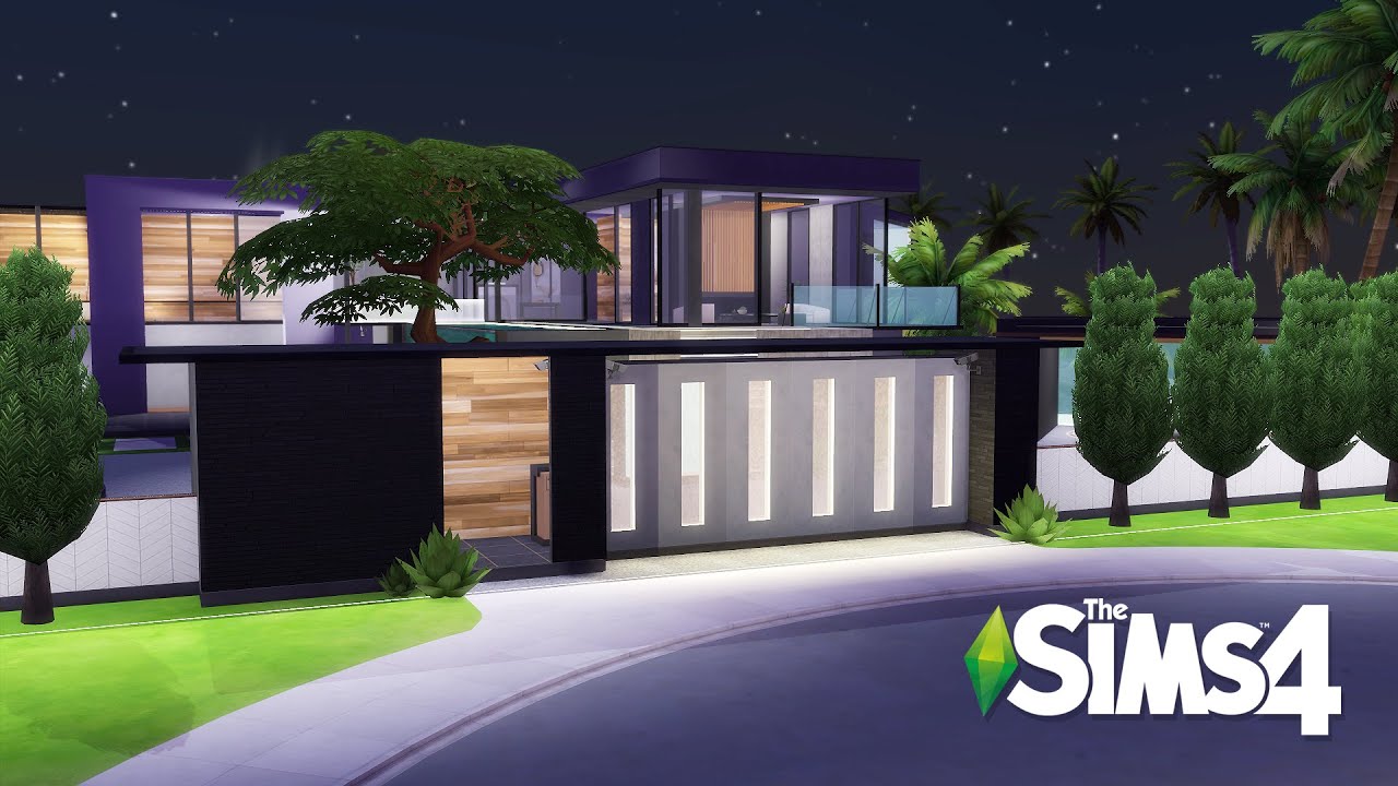THE SIMS 4 | 64x64 Luxury Modern House | Stop Motion | NOCC