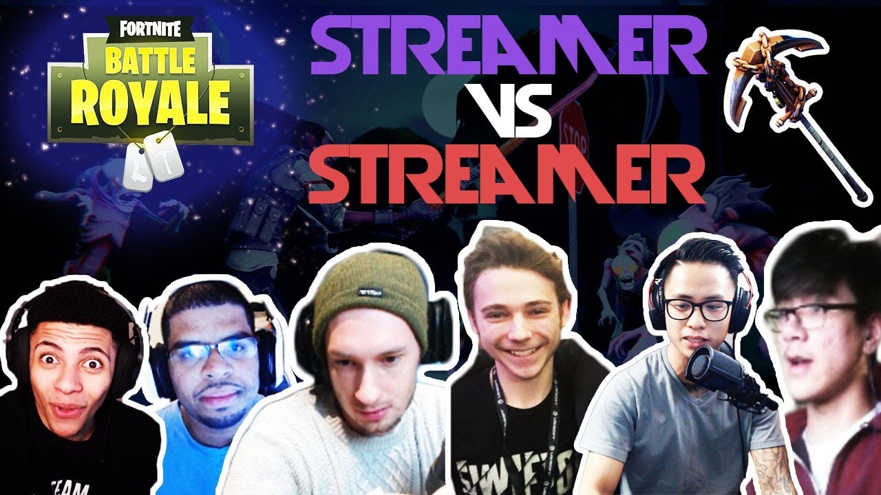 Jaomock Vs Svennoss Vs Aipha Vs SpaceLyon Vs Jmoe161 Vs Myth 🥊Streamer Vs Streamer🥊 (Fortnite)