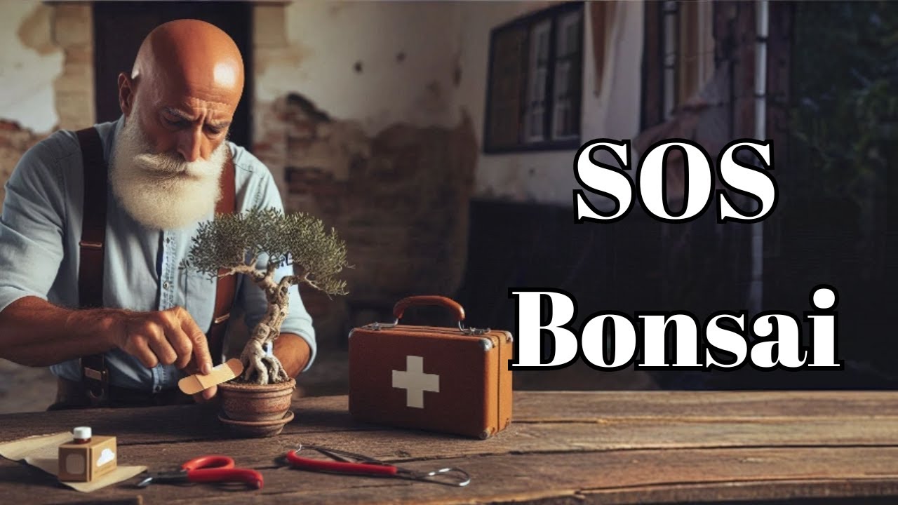 Let's Save a small Bonsai Olive tree - (Bonsai Diary) #65