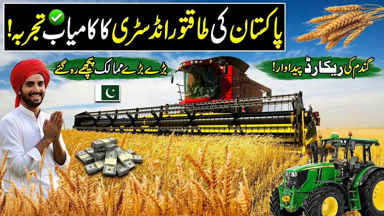 Billion Dollars Industry of Pakistan | Modern Wheat Farming in Pakistan | Kissan Ka Pakistan