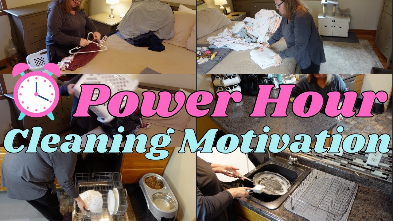 GET MOTIVATED TO CLEAN IN 2023:  A HOMEMAKING POWER HOUR!