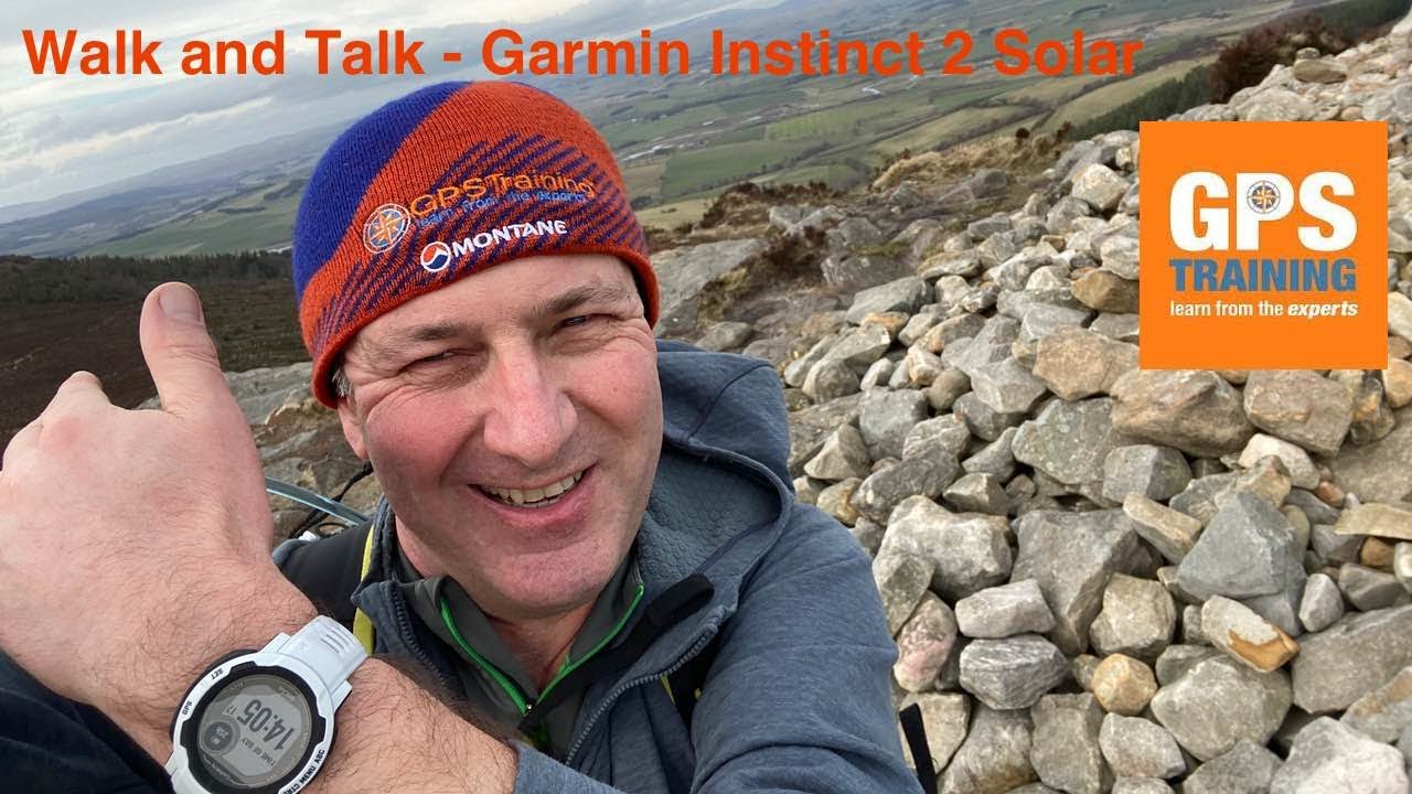 Walk with a GPS watch - Garmin Instinct 2 Solar
