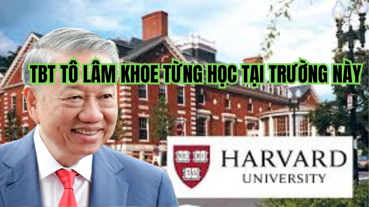 A Đ&Ugrave; ! TBT T&ocirc; L&acirc;m của b&ograve; đỏ từng học đại học Ha Vớt đ&oacute; b&acirc;y!