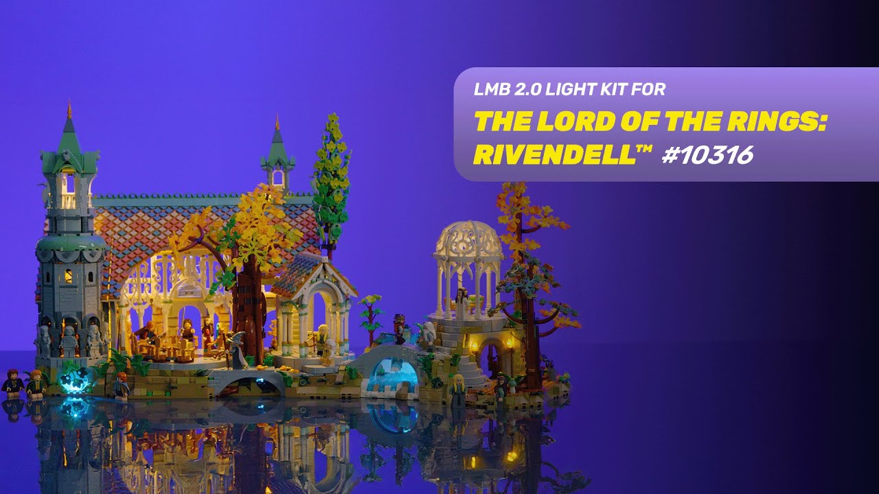 LIGHT MY BRICKS - THE LORD OF THE RINGS: RIVENDELL&trade; 10316