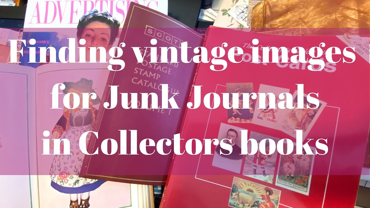 Finding Vintage Ephemera for Junk Journals thrift store tips