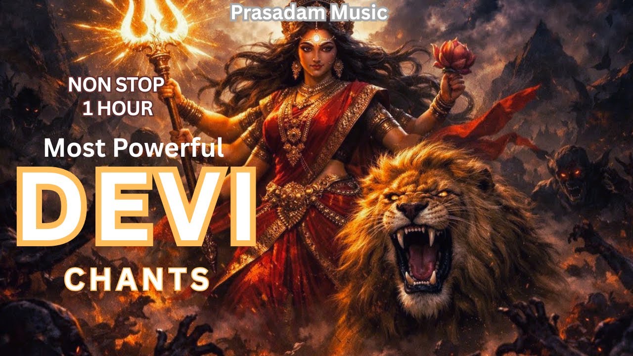 🌺 Maa Durga Mantra Lofi🎵 | Meditation Music for Peace & Focus ✨