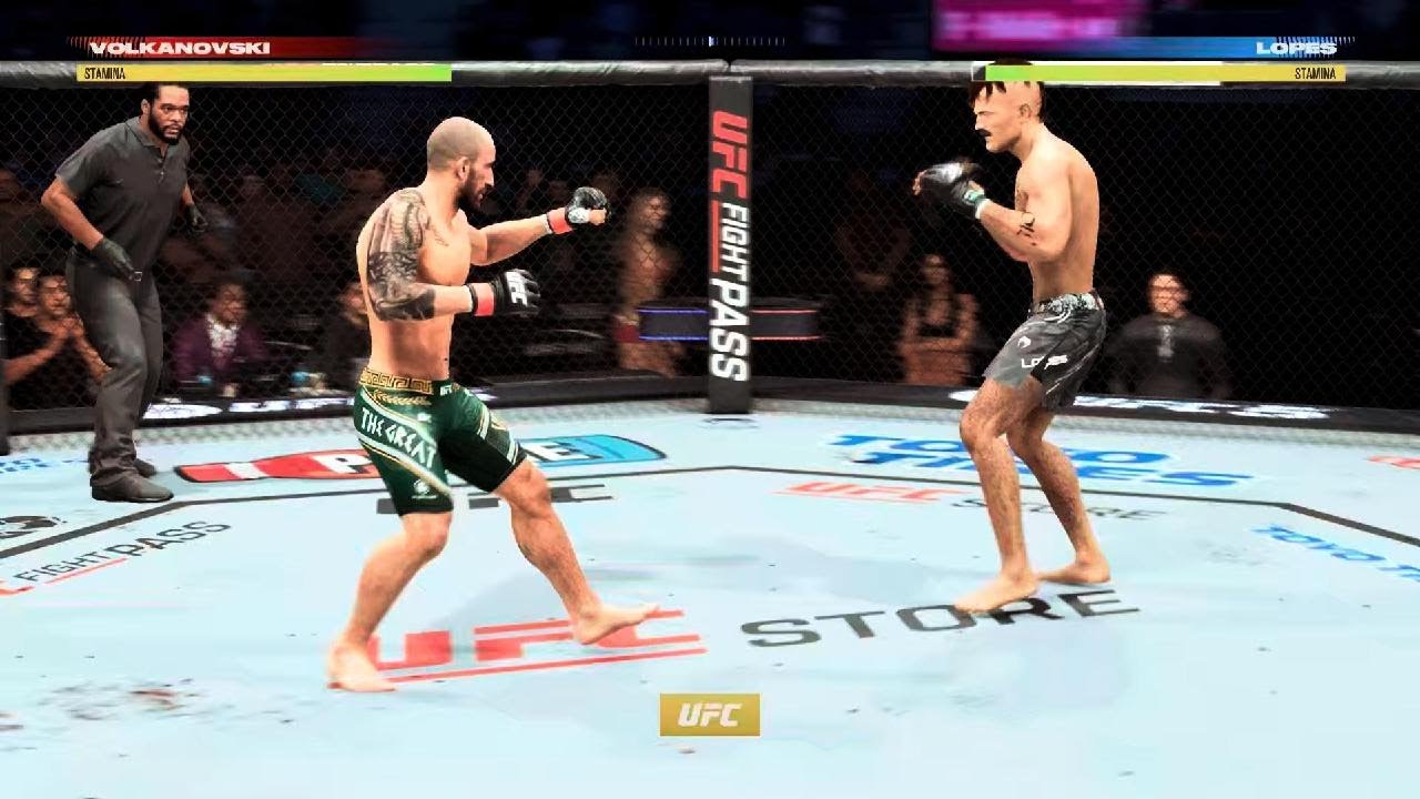 WHAT A FINISH Volk Vs Lopes II UFC 5