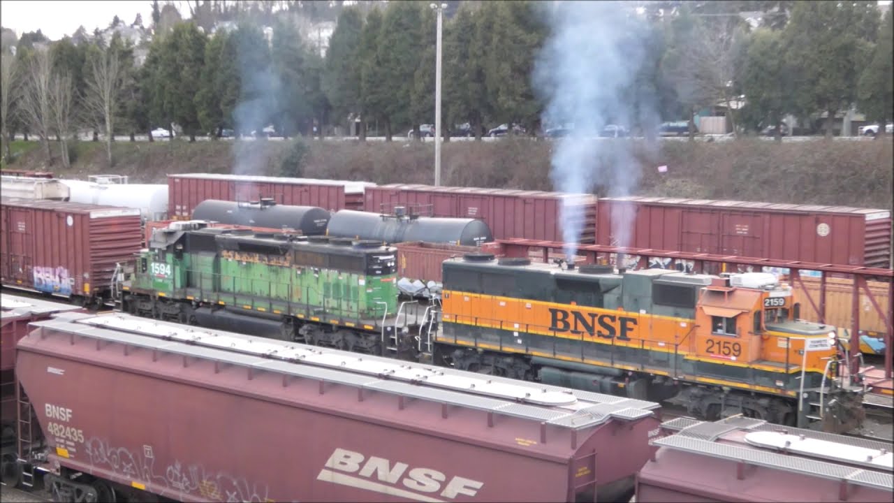 Seattle hump yard action!