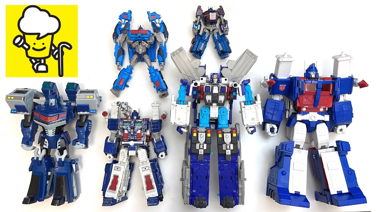 Different Transformers Ultra Magnus G1 TFP Robots in Disguise Siege トランスフォーマー 變形金剛 robot to vehicle