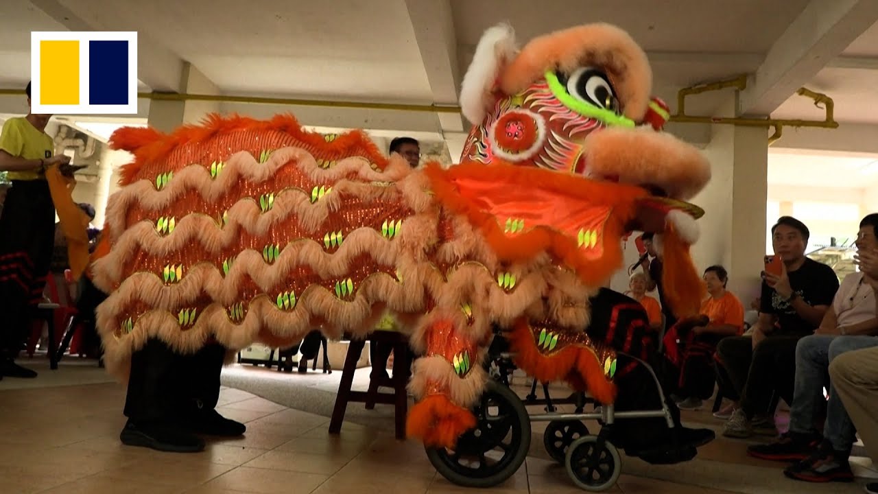 Singapore&rsquo;s lion dance with a twist