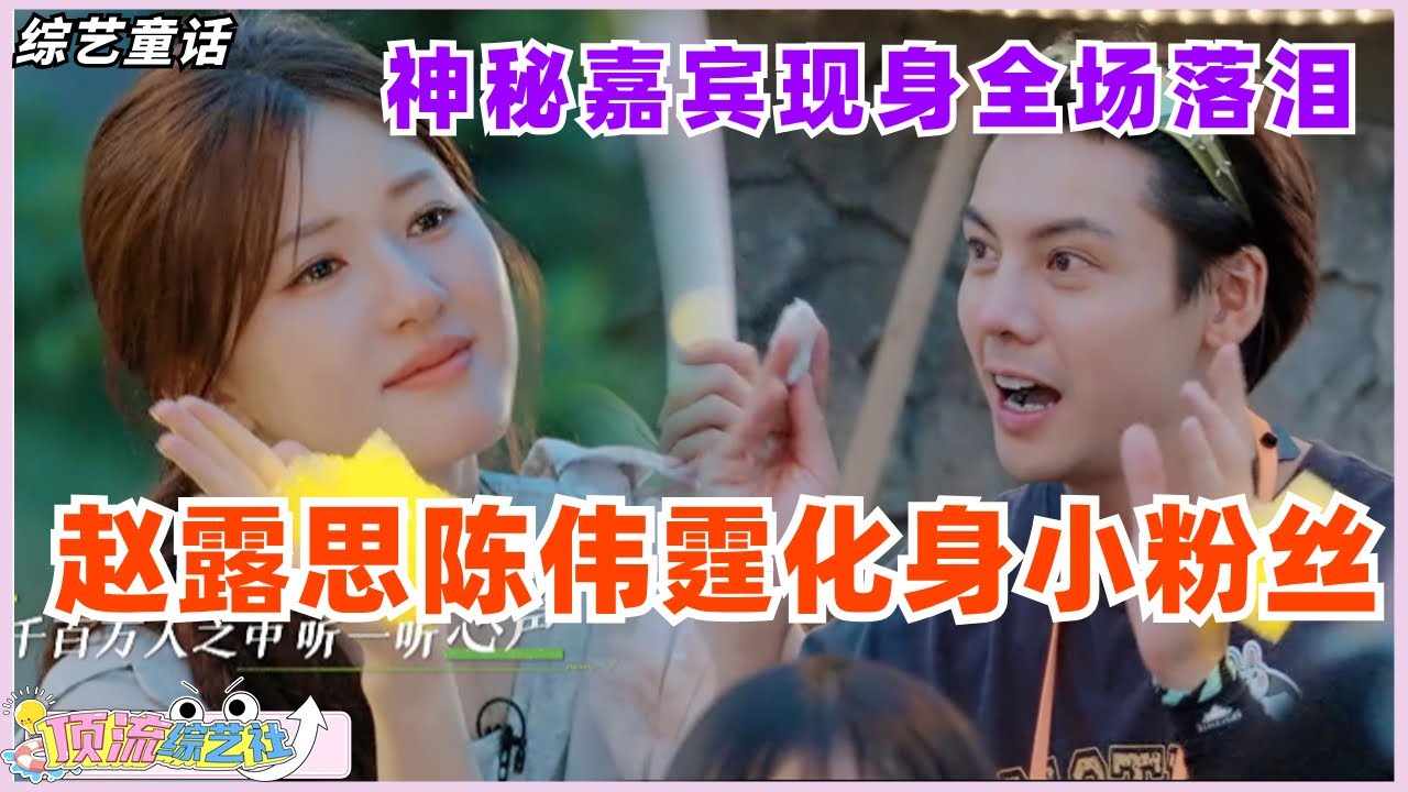 【SUB】星空音乐会，赵露思陈伟霆化身小迷妹小迷弟疯狂应援，神秘嘉宾现身引全场落泪！