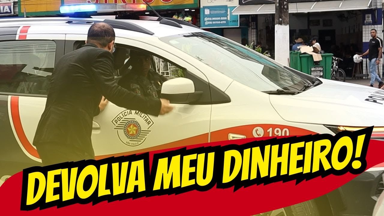 REVOLTANTE!!!! POLÍCIA É ACIONADA APÓS LOJA NÃO FAZER A RESTITUIÇÃO DOS VALORES DO CONSUMIDOR.