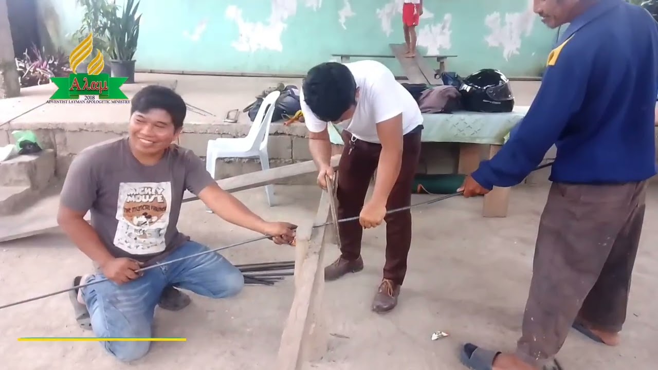 Fourteen years Church of Sibuco starts to renovate- with Pastor Ouano and the Zam. 3-Part 2
