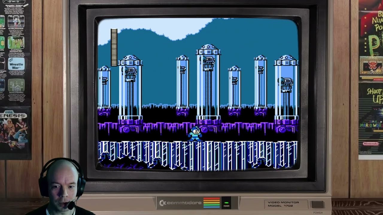 Megaman 5 läpipeluu (NES) // Välillä hiukan helpompaa mutta silti hyvää pelisarjan osaa