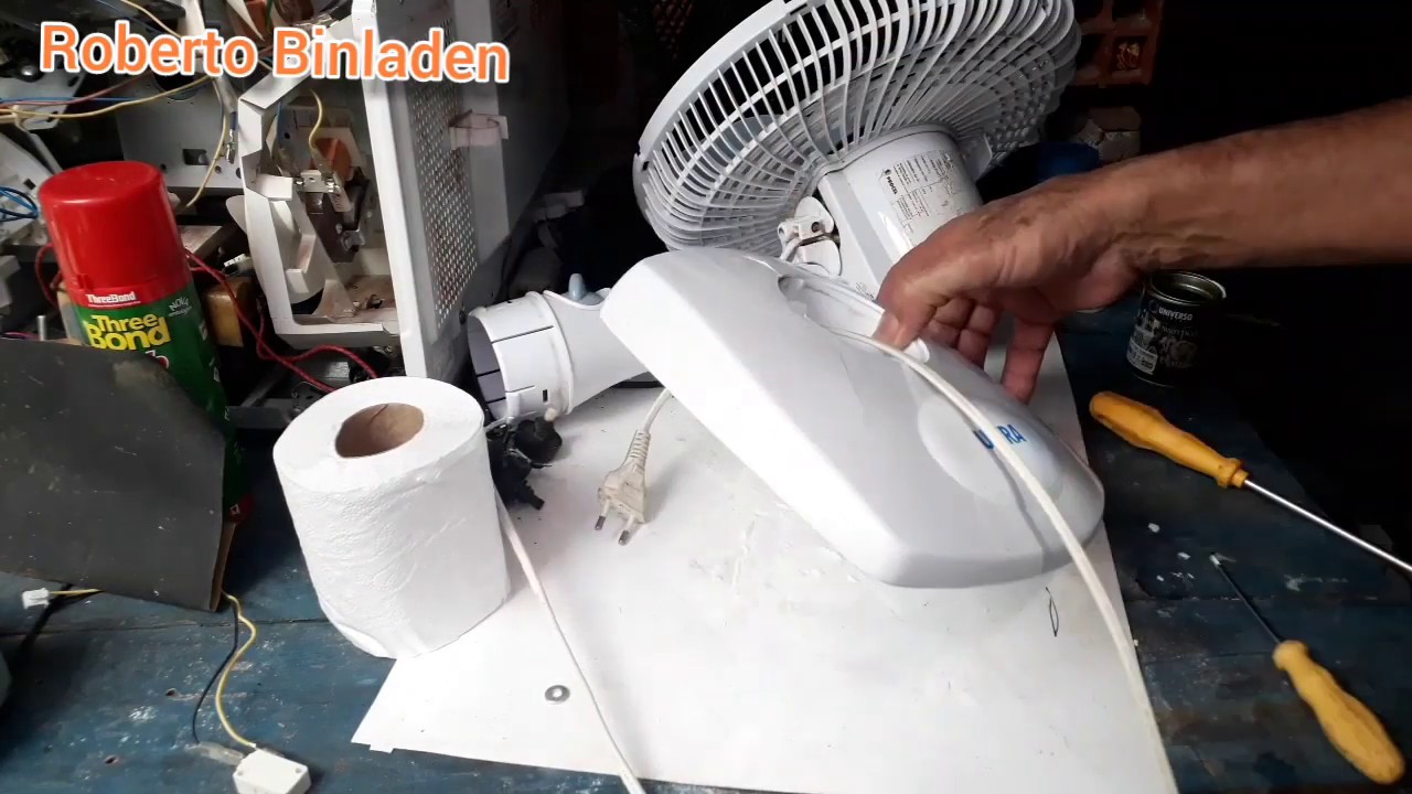 Como arrumar ventilador que quebrou.- Ventilador Ultra.