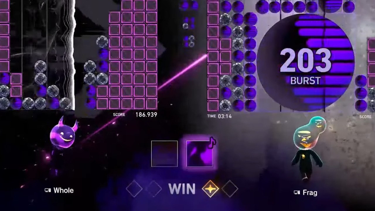 Lumines Arise - Arise to the Fight #2 - Frag's matches