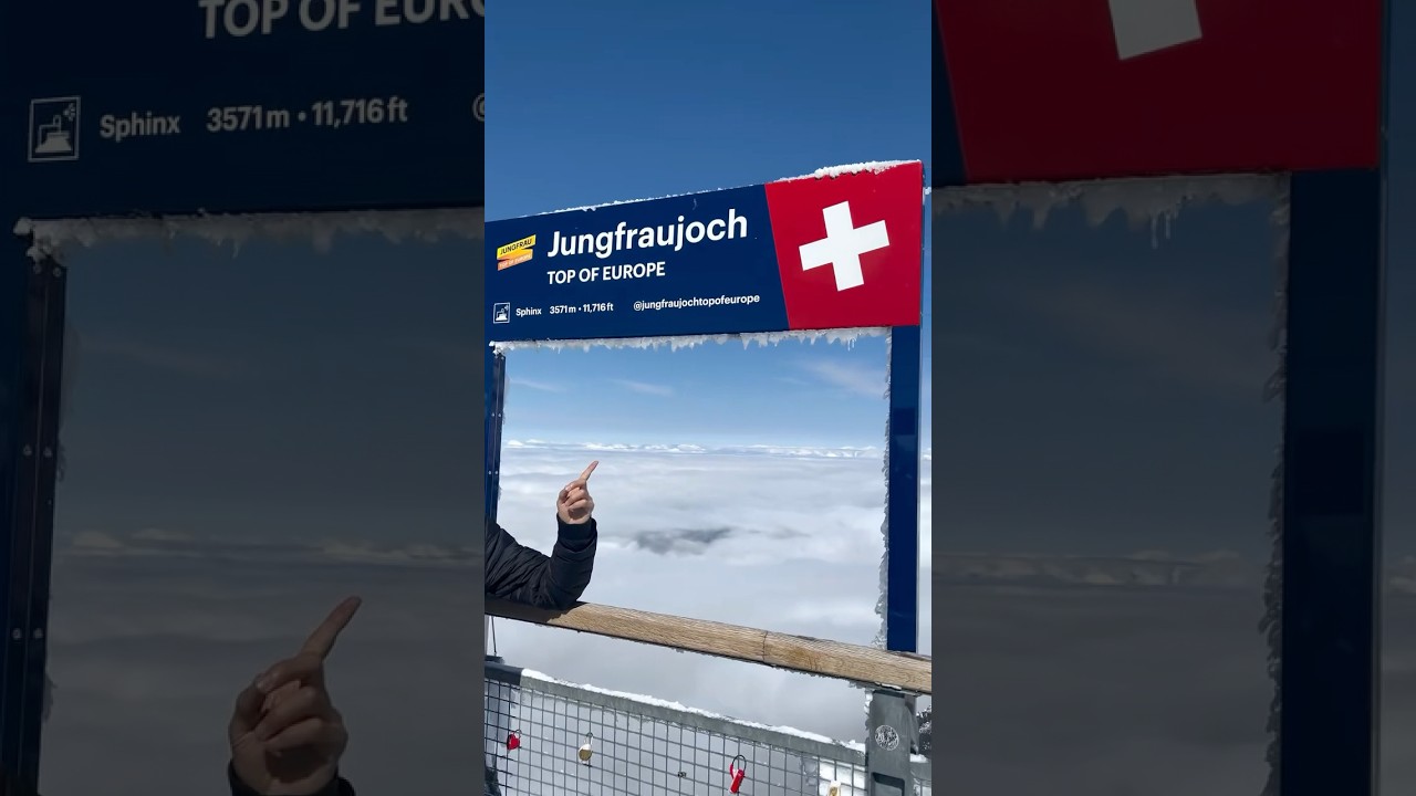 #Jungfraujoch #TopofEurope #Switzerland 🇨🇭