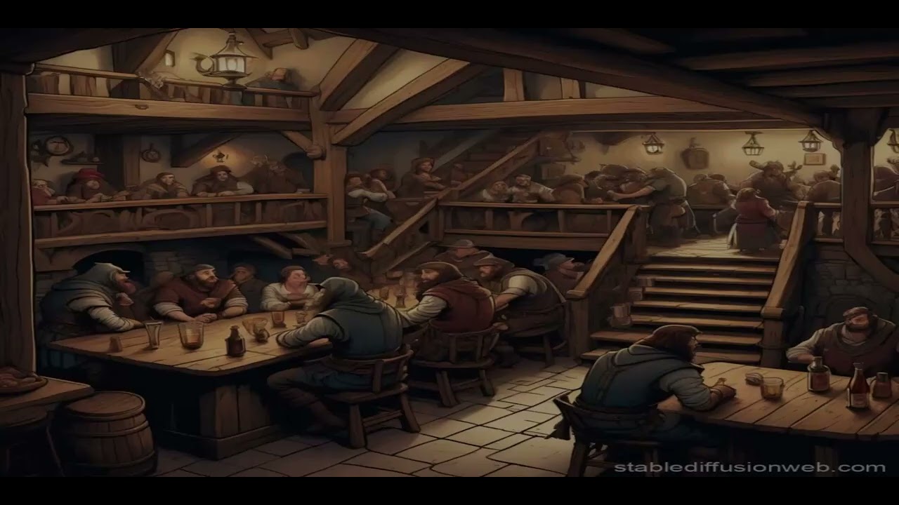 Medieval Tavern sounds - for study, rpg sessions, relax, reading