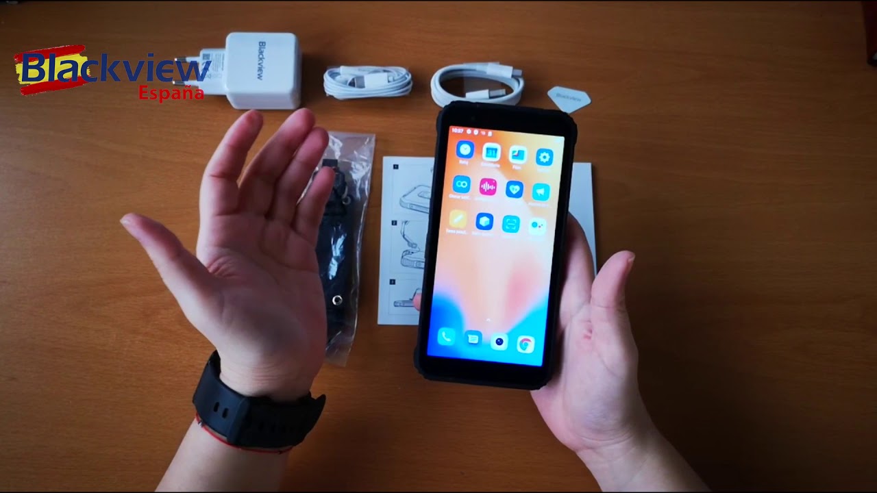 NUEVO!! BV5100 Pro con Lector de Código de Barras  - REVIEW - Móvil Resistente - Móvil Rugerizado