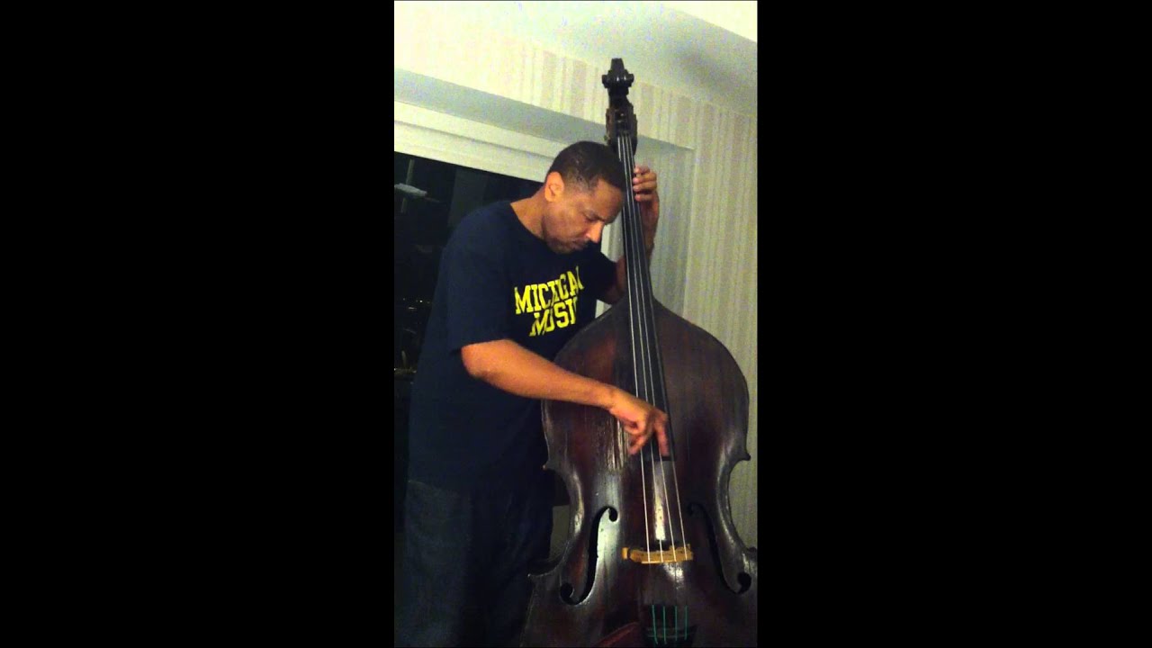 Me playing Ray Brown's bass