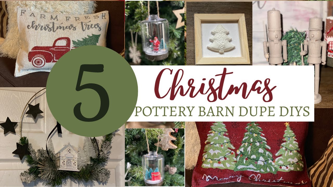 😱 Amazing Look for Less Christmas Dupes! | Pottery Barn Dupes | Christmas Decor Ideas