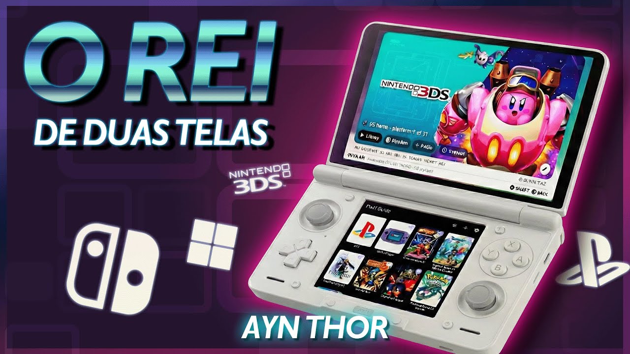 O NOVO 3DS que merecemos - AYN Thor: Review COMPLETO