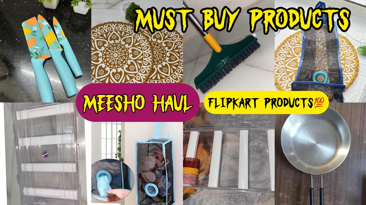 Meesho kitchen haul🔥💯flipkarthaul must buy kitchen products #bachizzworld #meeshohaul 
