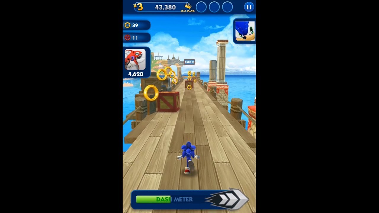 Sonic Dash - Beach Zone