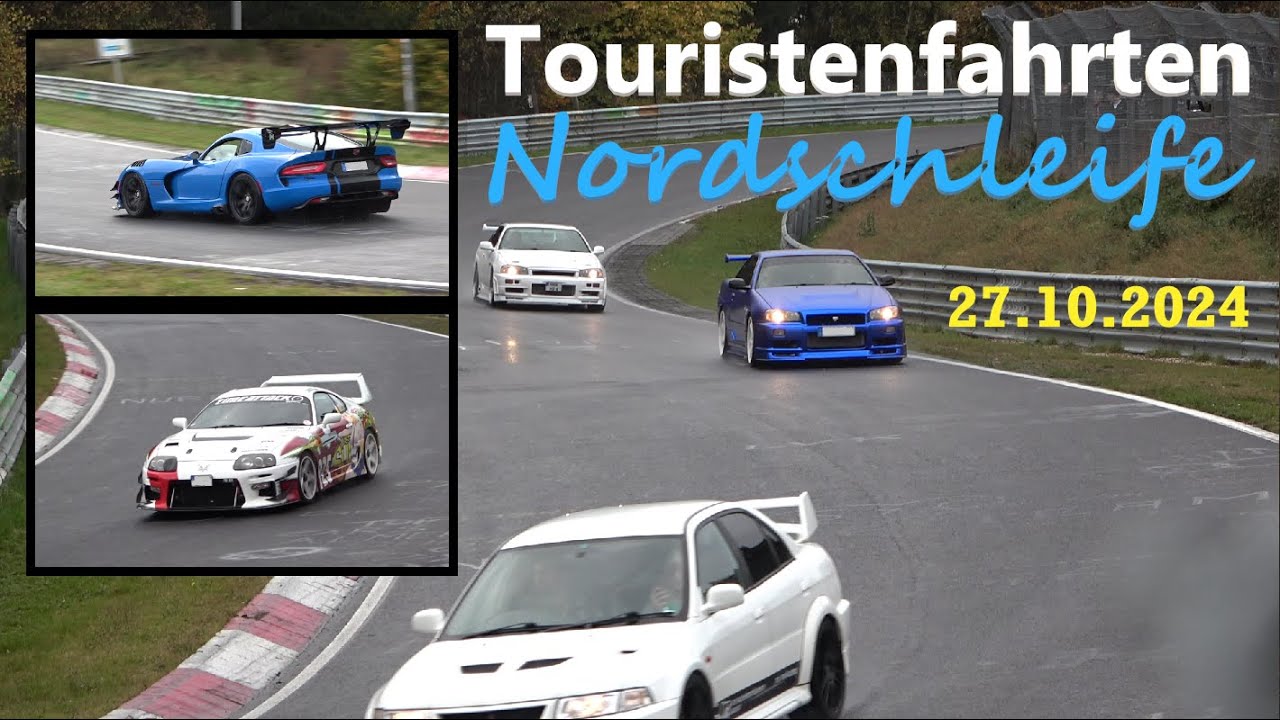 Nordschleife Touristenfahrten 27.10.2024 Wet Conditions