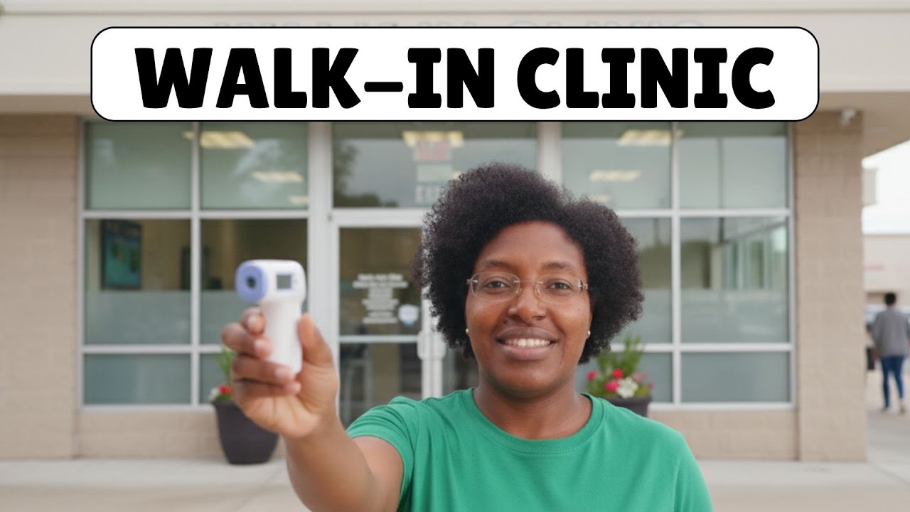 Everyday English Dialogue: Walk-In Clinic | Learn Real-Life English
