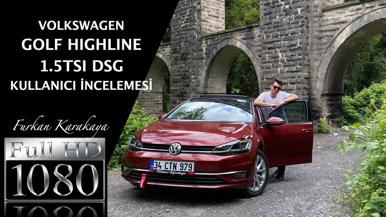 VOLKSWAGEN GOLF 7.5 HighLine | 1.5 Tsi  DSG 150HP ACT / Kullanıcı İncelemesi (ENGLISH SUBTITLED )