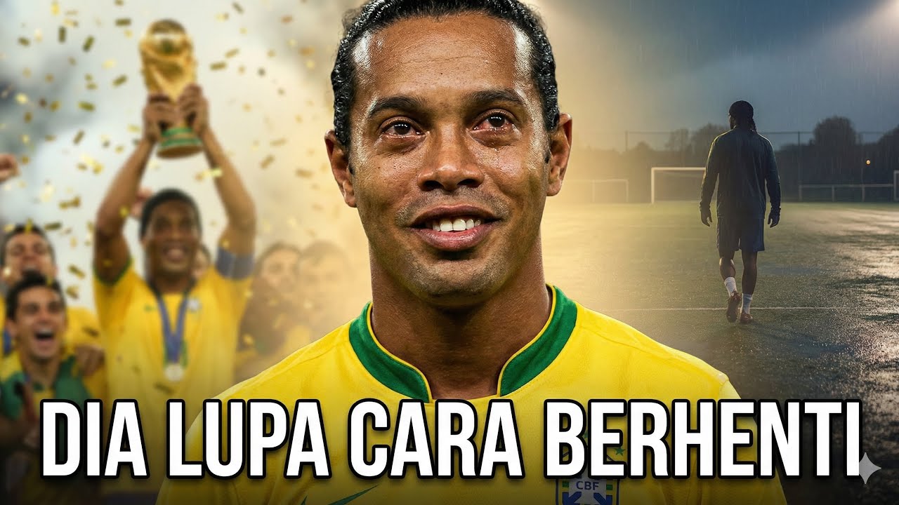 KISAH RONALDINHO: Sang Penyihir yang Lupa Cara Berhenti Tersenyum