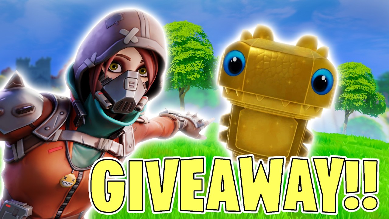 🔴Fortnite GOLD KLOMBO Sprite Giveaway!!🔥👀 | Use Code Xgamer360YT #epicpartner