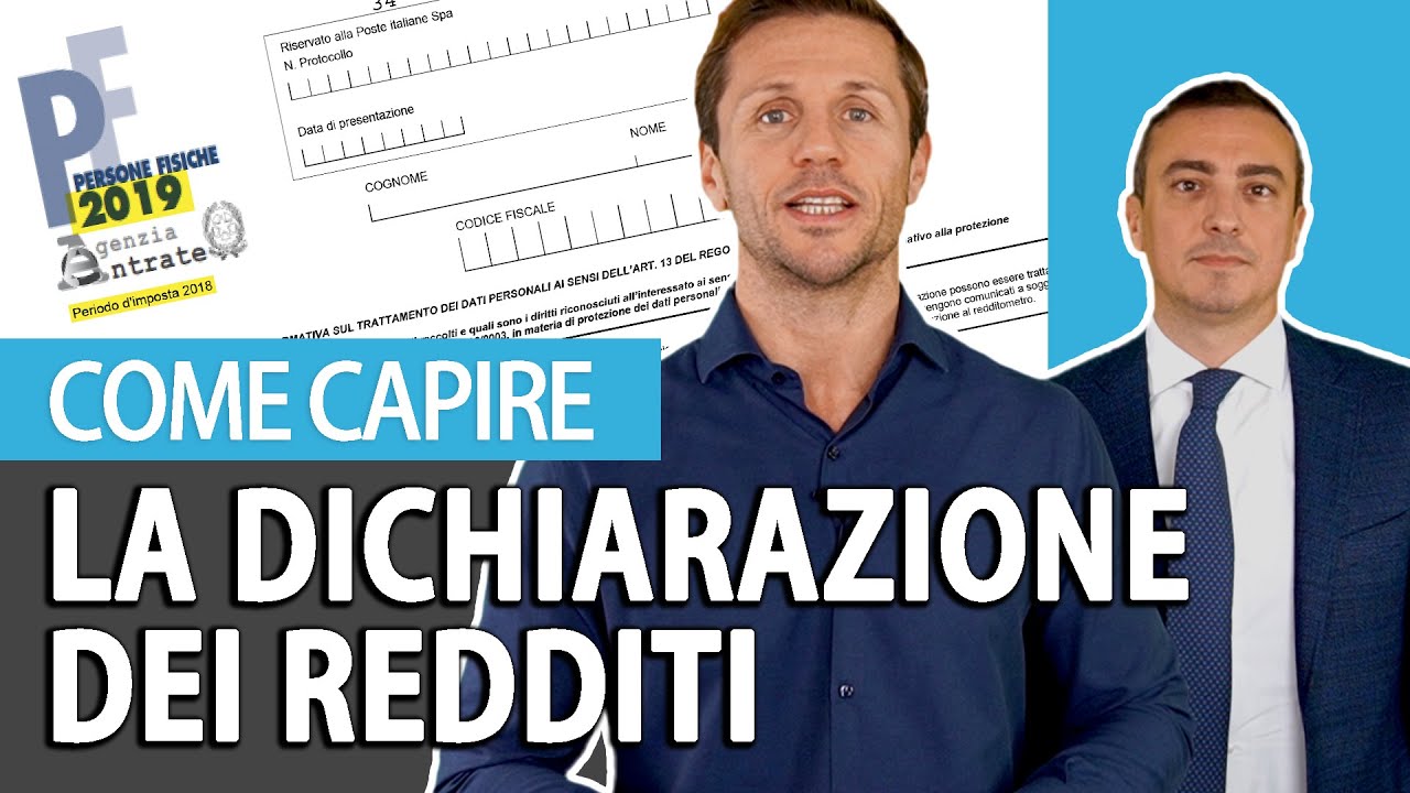 Come capire la dichiarazione dei redditi? | avv. Angelo Greco con il dott. Paolo Florio