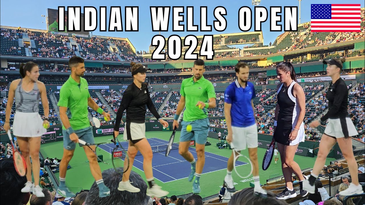 Indian Wells Open 2024 | Indian Wells Tennis Garden | Tennis Paradise